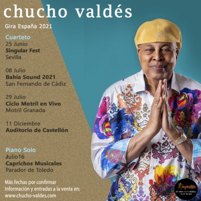 Chucho Valdés regresa a los escenarios españoles con una renovada sonoridad