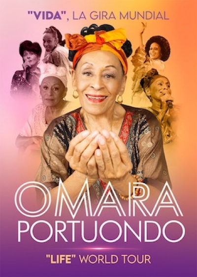 LA GRAN OMARA PORTUONDO LLEGA A COLOMBIA CON SU TOUR &quot;VIDA&quot;